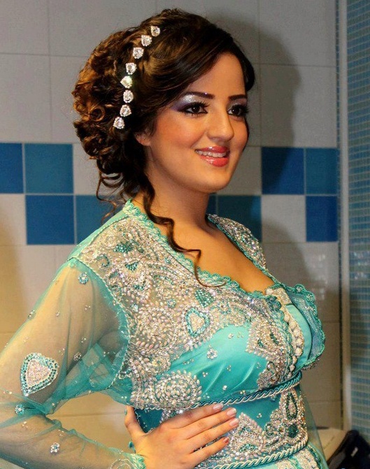 Caftan de luxe de haute couture