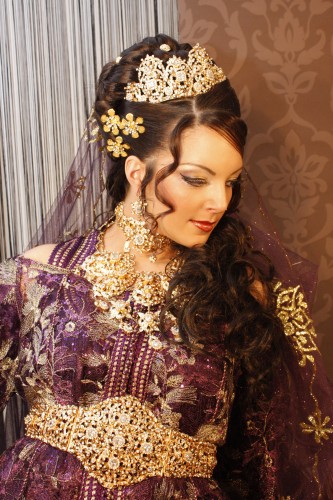 Parure caftan marocaine et bijoux